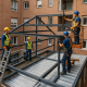 Instalación estructura nueva lucernario proyecto completo desde cero con estructura metálica