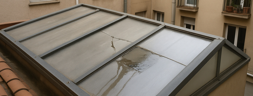 Problemas comunes lucernarios patios luces con filtraciones y deterioro en Barcelona