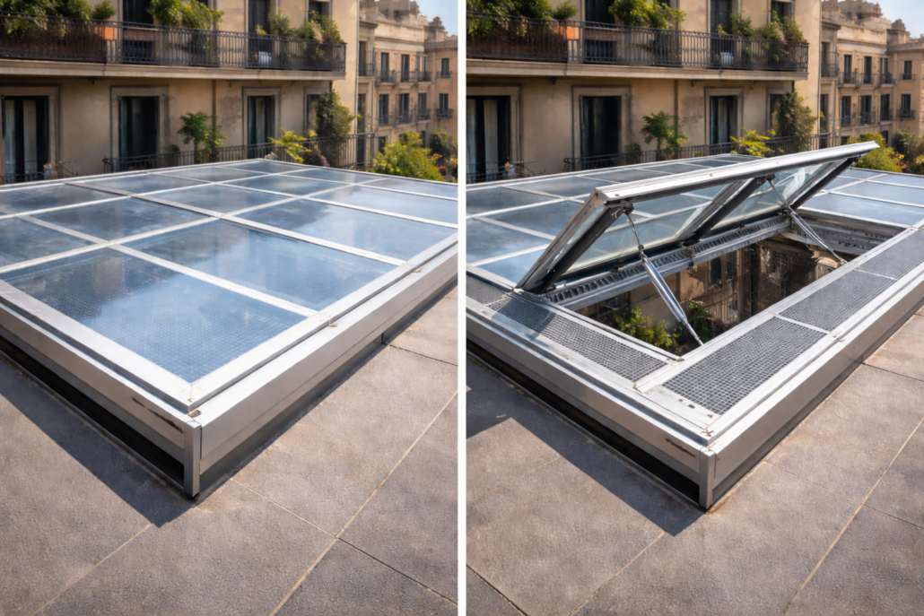 lucernarios-fijos-vs-practicables-diferencias